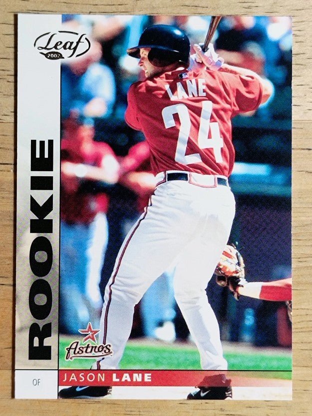 2002 Leaf #161 Jason Lane ROO (NM)