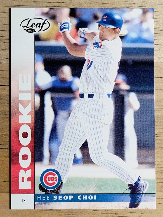 2002 Leaf #162 Hee Seop Choi ROO (EXMT)