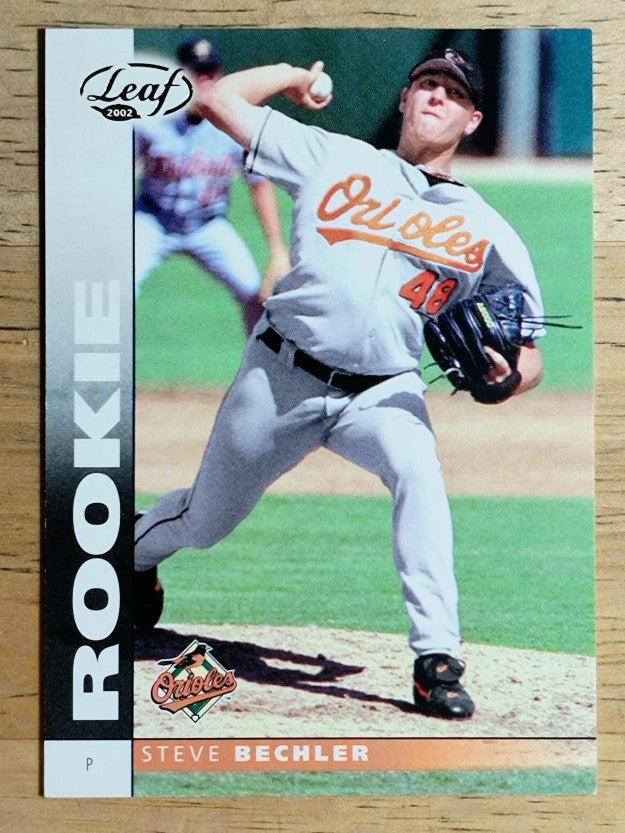 2002 Leaf #177 Steve Bechler ROO RC (NM)
