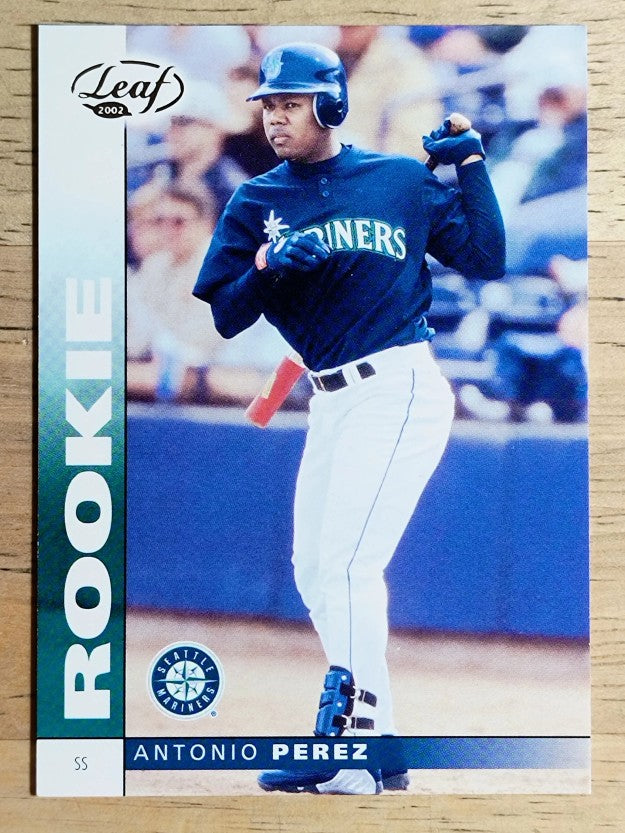 2002 Leaf #178 Antonio Perez ROO (EXMT)