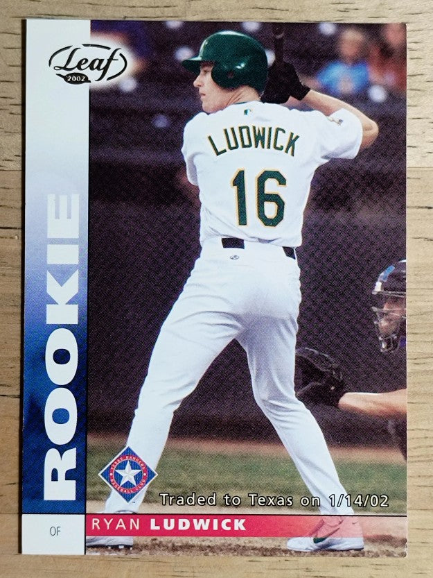 2002 Leaf #186 Ryan Ludwick ROO (EXMT)