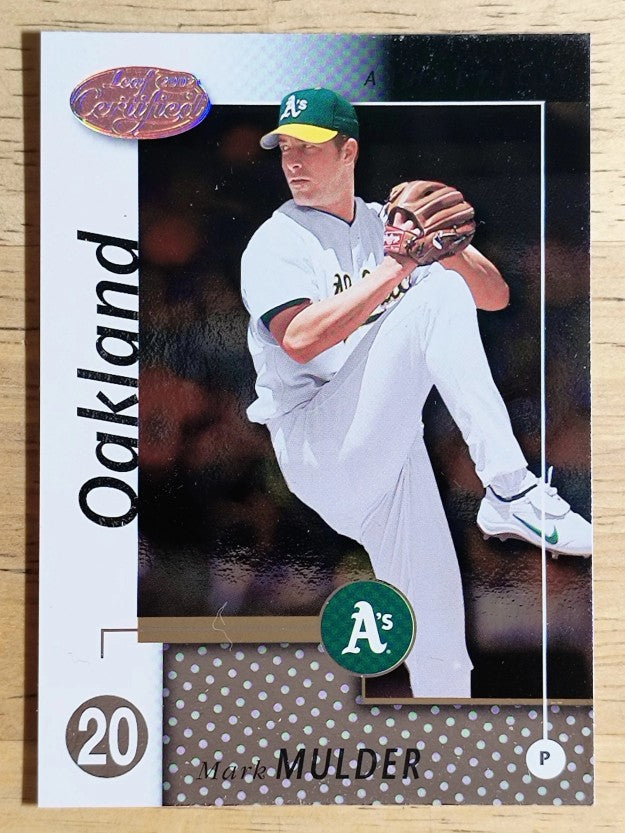 2002 Leaf Certified #26 Mark Mulder