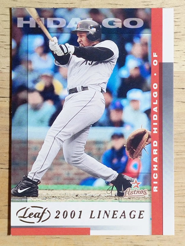 2002 Leaf Lineage #117 Richard Hidalgo 01 (NM)