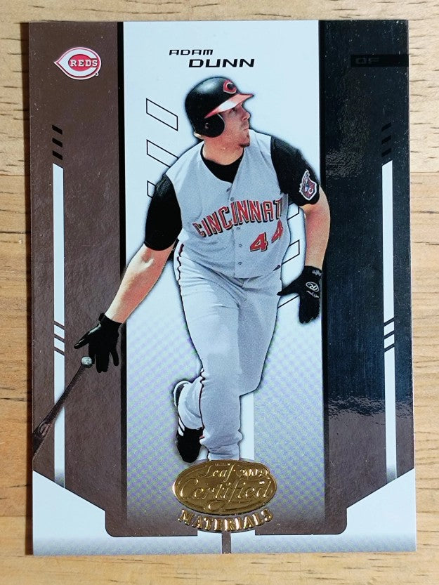 2004 Leaf Certified Materials #2 Adam Dunn