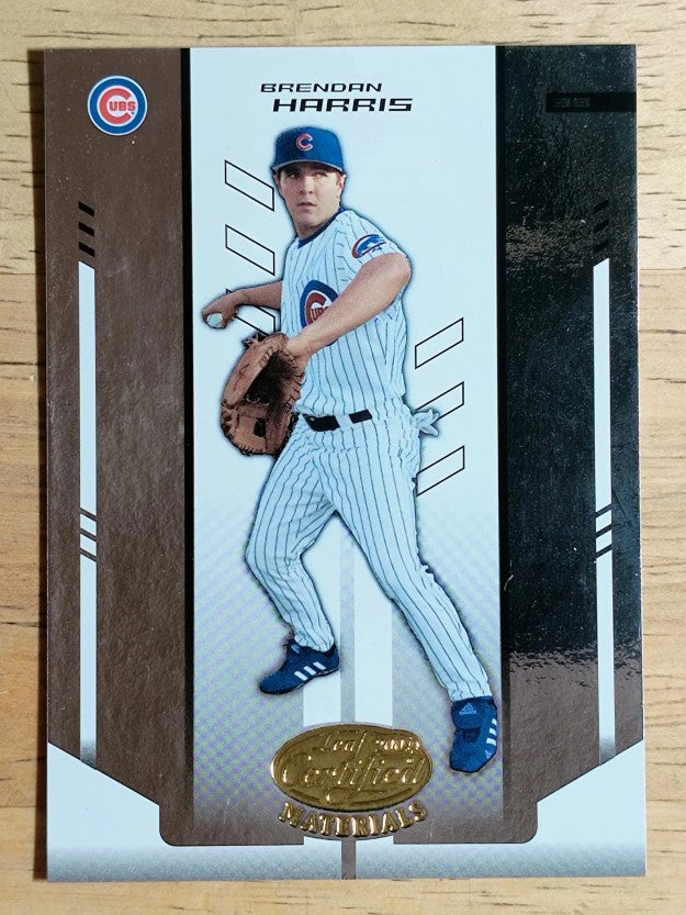 2004 Leaf Certified Materials #25 Brendan Harris