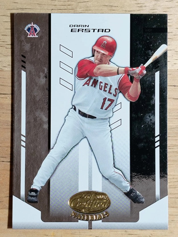 2004 Leaf Certified Materials #48 Darin Erstad