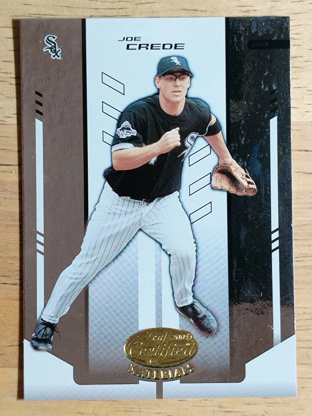 2004 Leaf Certified Materials #101 Joe Crede
