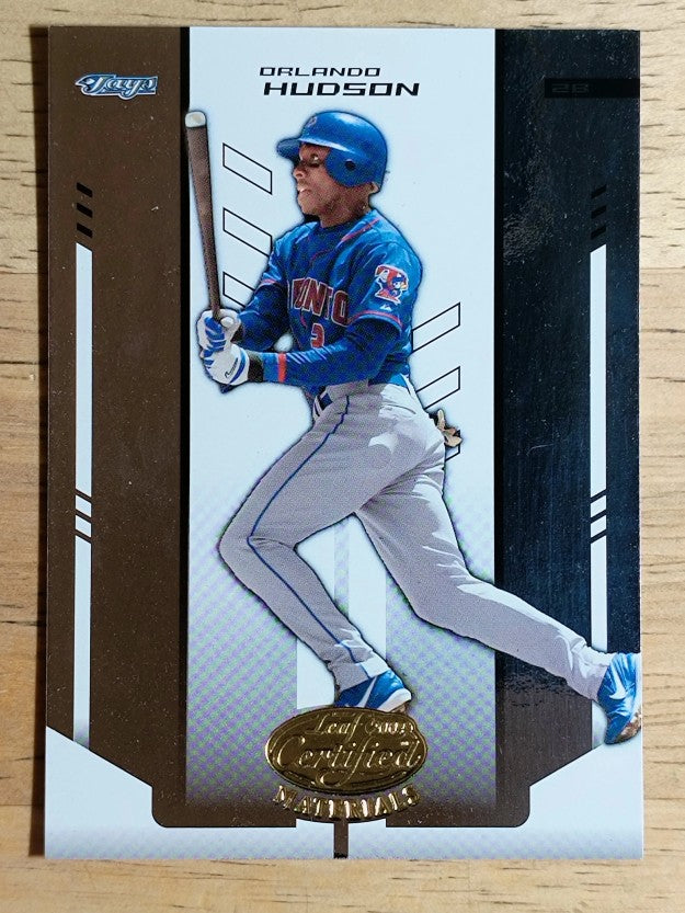 2004 Leaf Certified Materials #147 Orlando Hudson