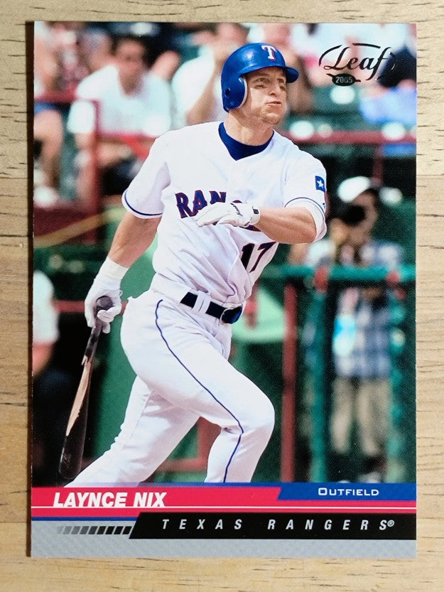 2005 Leaf #194 Laynce Nix