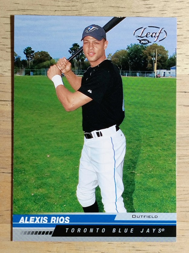 2005 Leaf #197 Alexis Rios