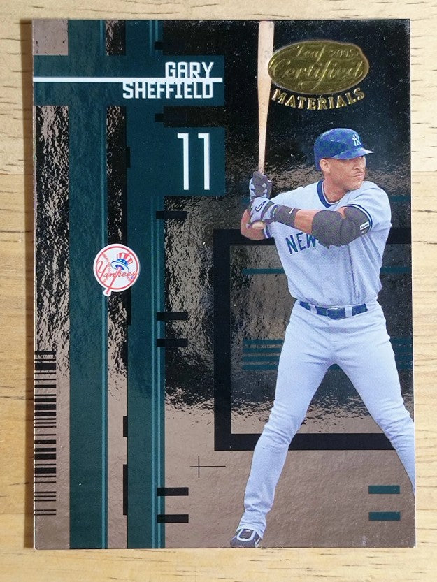 2005 Leaf Certified Materials #45 Gary Sheffield