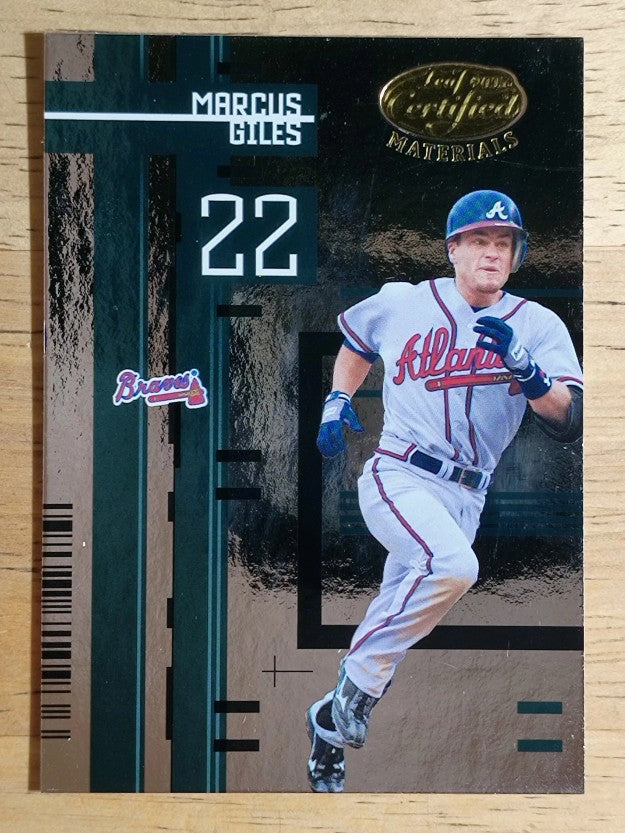 2005 Leaf Certified Materials #100 Marcus Giles