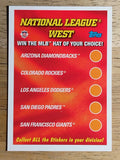 2002 Topps Logo Hat Race #NNO National League West