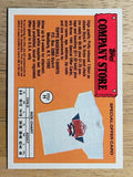 1989 Topps Company Store #NNO Style H T-Shirt Offer/Gray Back