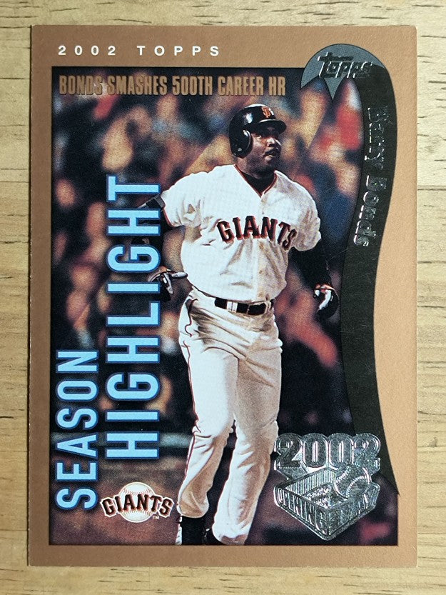 2002 Topps Opening Day #160 Barry Bonds HL
