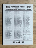 2004 Topps Cracker Jack Checklists #2 167-Inserts
