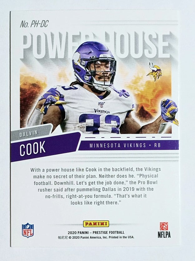 2020 Prestige Power House #5 Dalvin Cook