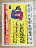 1988 Topps Store Ad Glossy All-Stars Offer/White Back/No Cards Not Included