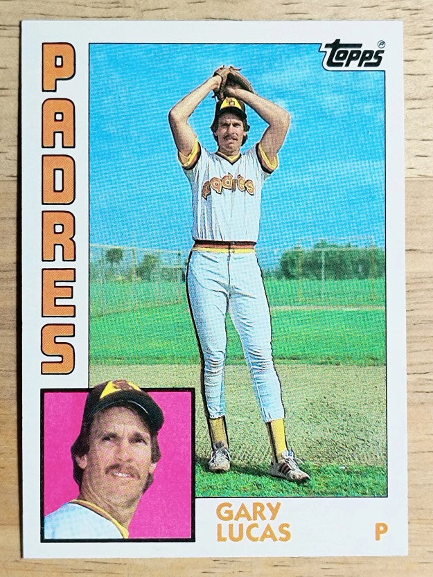 1984 Topps #7 Gary Lucas