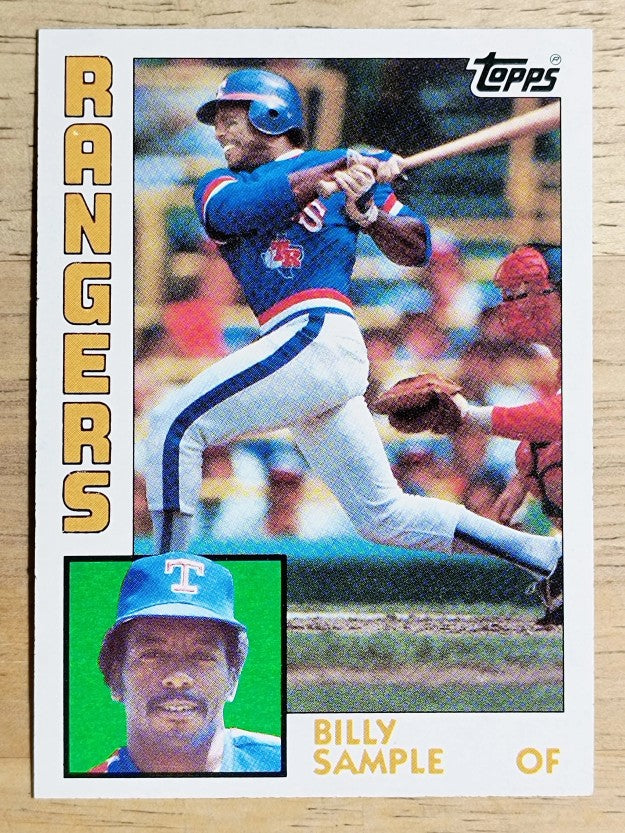 1984 Topps #12 Billy Sample