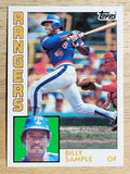 1984 Topps #12 Billy Sample