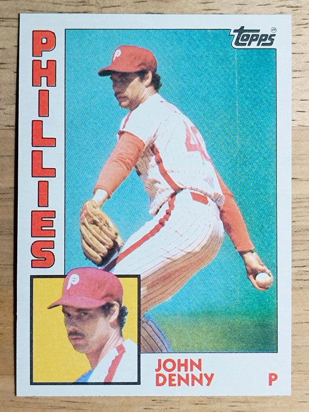 1984 Topps #17 John Denny