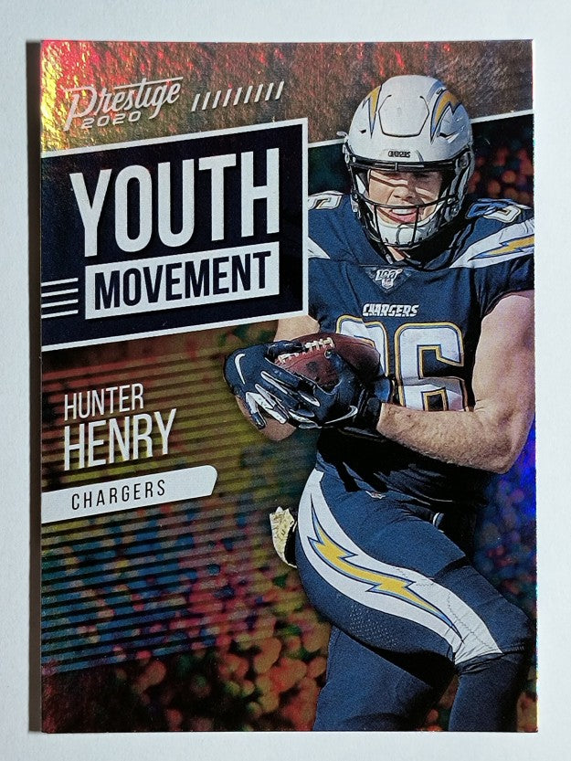 2020 Prestige Youth Movement #7 Hunter Henry