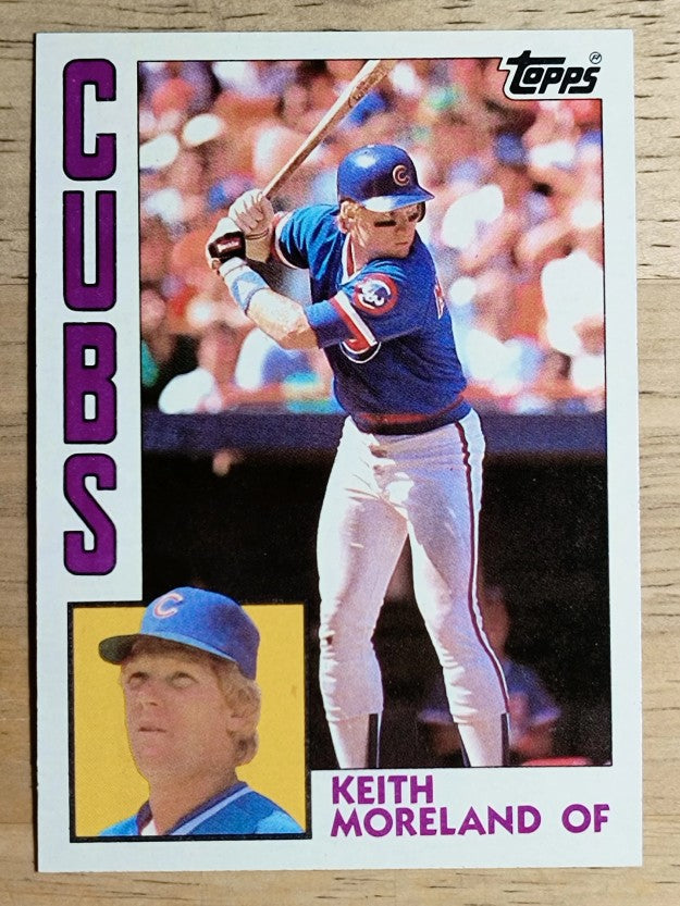1984 Topps #23 Keith Moreland