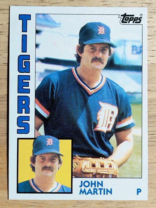 1984 Topps #24 John Martin