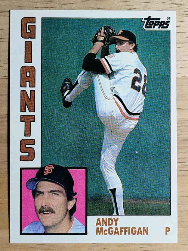 1984 Topps #31 Andy McGaffigan