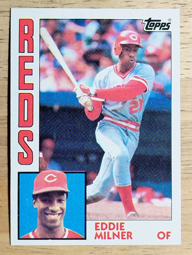 1984 Topps #34 Eddie Milner