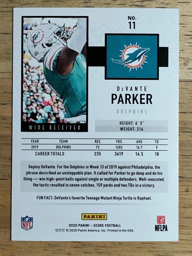 2020 Score #11 DeVante Parker
