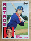 1984 Topps #36 Denny Walling