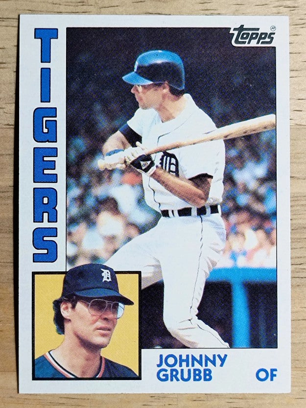 1984 Topps #42 Johnny Grubb