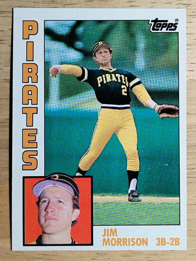 1984 Topps #44 Jim Morrison