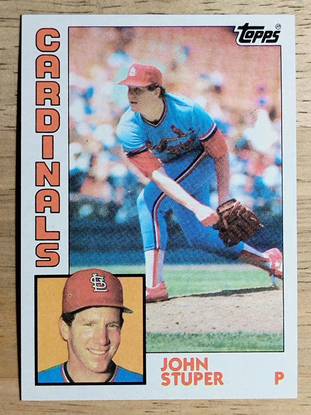 1984 Topps #49 John Stuper