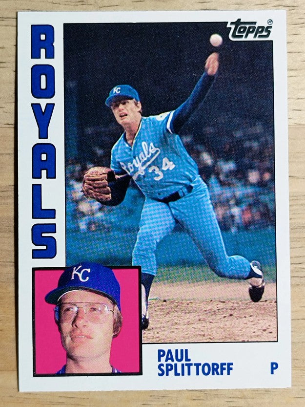 1984 Topps #52 Paul Splittorff