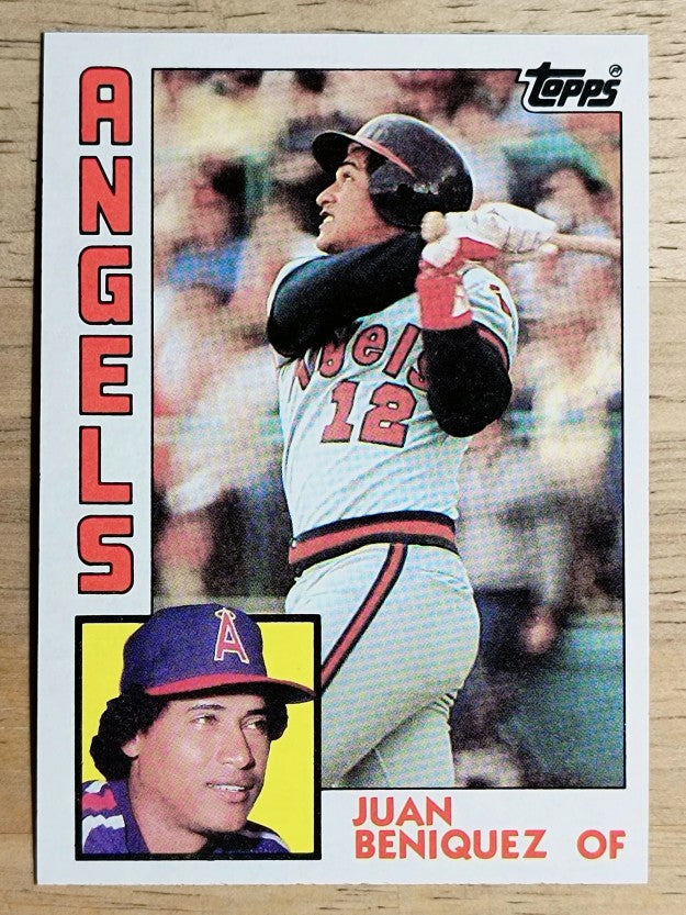 1984 Topps #53 Juan Beniquez