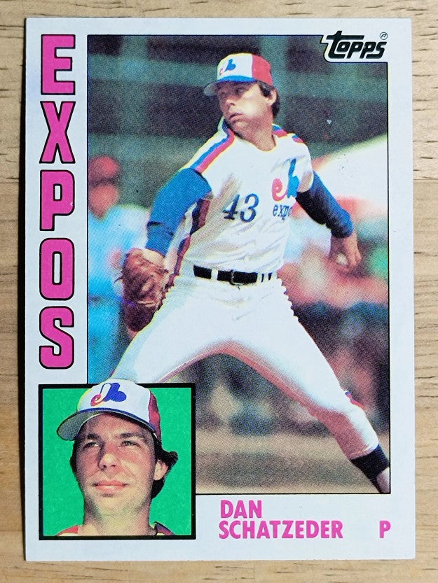 1984 Topps #57 Dan Schatzeder