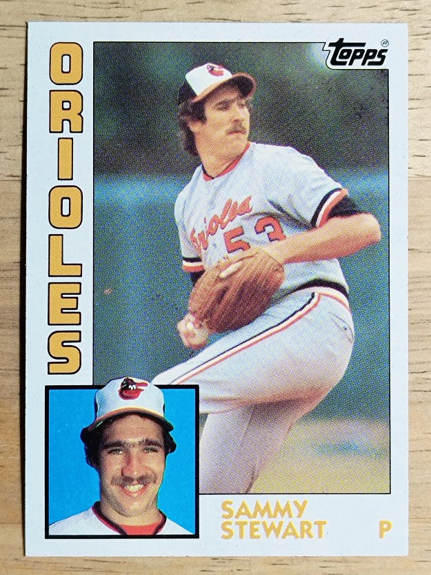 1984 Topps #59 Sammy Stewart