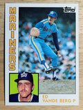 1984 Topps #63 Ed VandeBerg