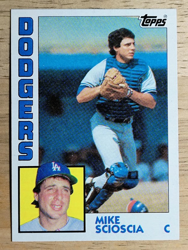 1984 Topps #64 Mike Scioscia
