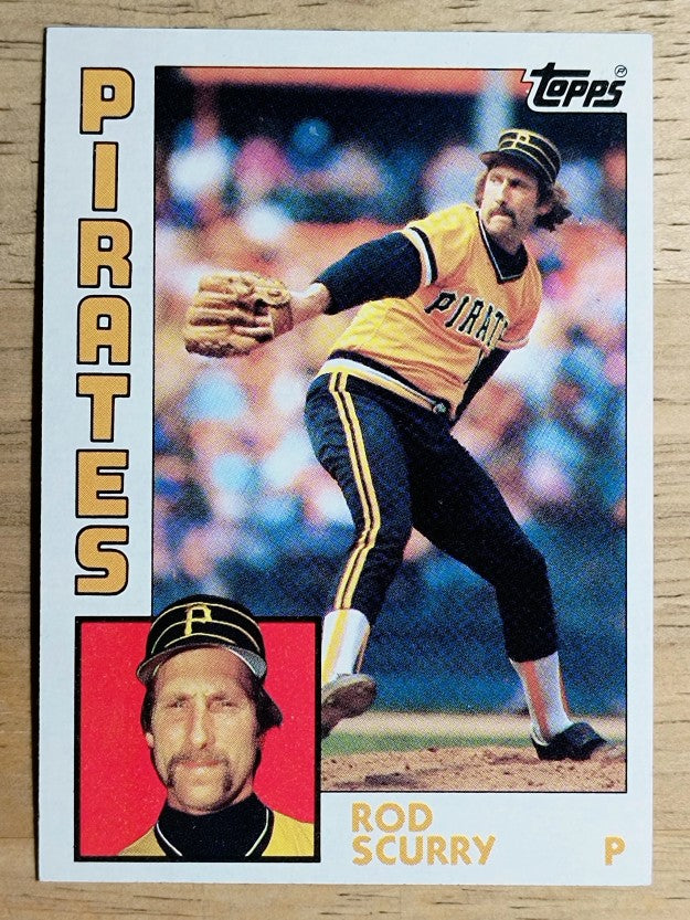 1984 Topps #69 Rod Scurry