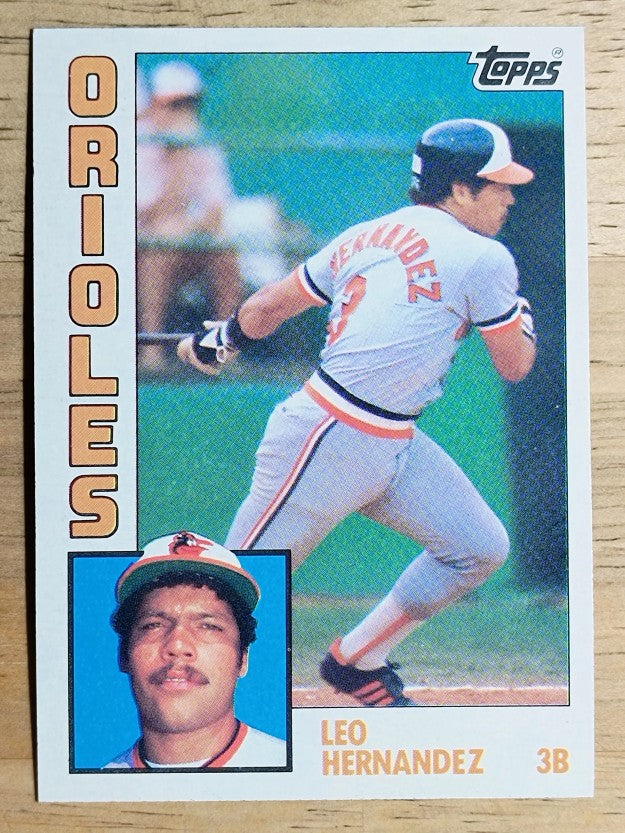 1984 Topps #71 Leo Hernandez