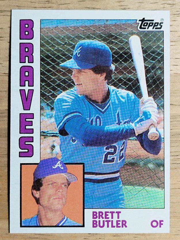 1984 Topps #77 Brett Butler