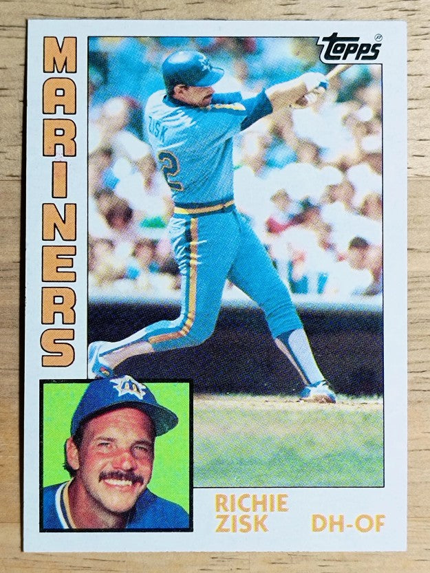 1984 Topps #83 Richie Zisk
