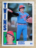1984 Topps #84 Lenny Faedo
