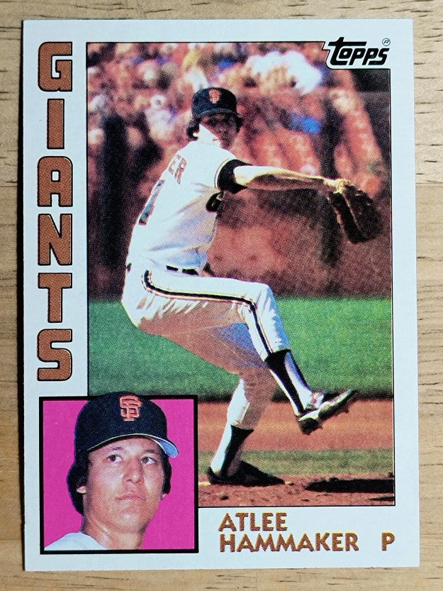 1984 Topps #85 Atlee Hammaker