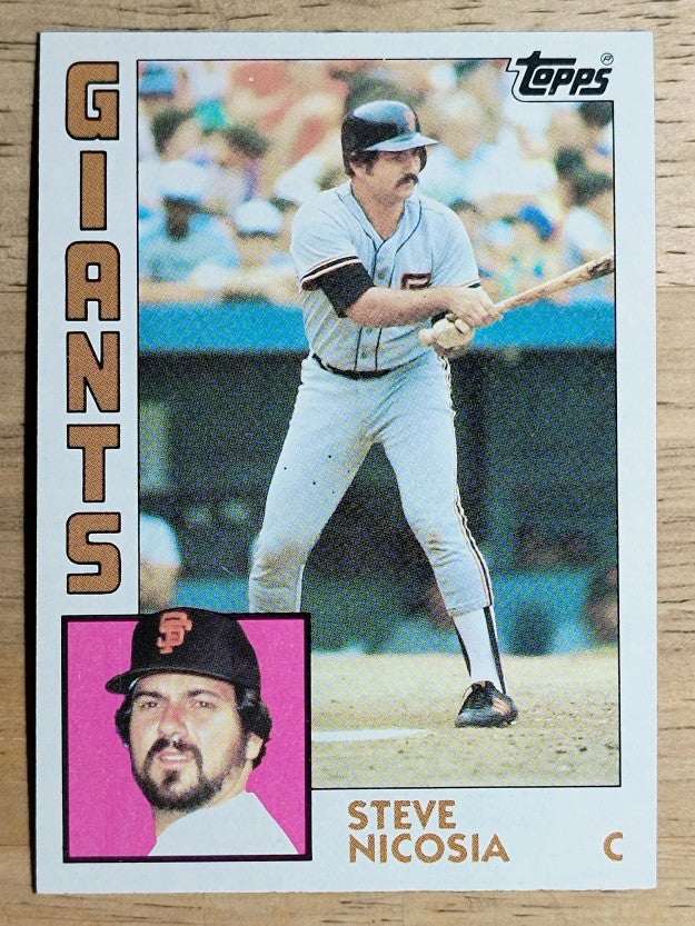 1984 Topps #98 Steve Nicosia