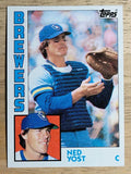 1984 Topps #107 Ned Yost